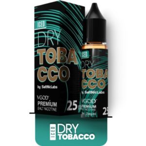 سالت تنباکوی خشک یخ کمپانی ویگاد | VGOD Dry Tobacco Ice Salt Nic 30ml