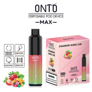 پاد یکبارمصرف توت فرنگی آبنبات اونتو 5000 ‌‌پاف