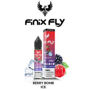 سالت تمشک و توت فرنگی یخ برند فینیکس فلای