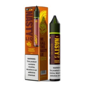 سالت تنباکو خامه ای برند نستی | creamy tobacco nasty salt nic