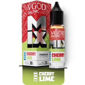 سالت گیلاس لیمو یخ کمپانی ویگاد | VGOD MIX Iced Cherry Lime SaltNic 30ml