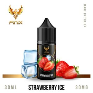 سالت توت‌فرنگی یخ برند فینیکس | finix strawberry ice saltnic